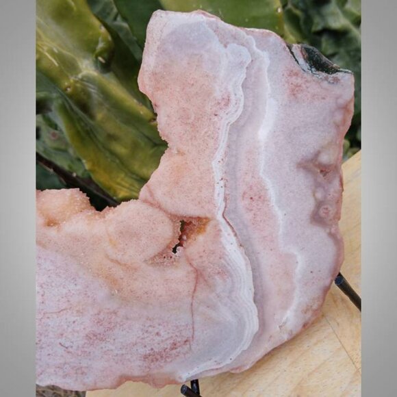 HUGE PINK AMETHYST slab 03 Calmness : trust : happiness - Picture 7 of 12